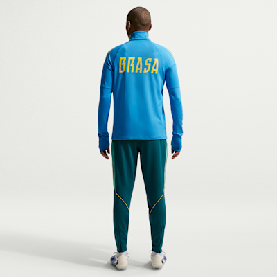 Nike Brezilya Strike Nike Dri-FIT Örgü Erkek Futbol Eşofman Altı görsel 5
