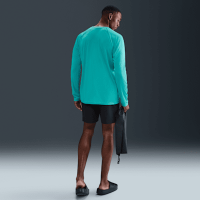 Camiseta Hydroguard de natación de manga larga para hombre Nike Essential