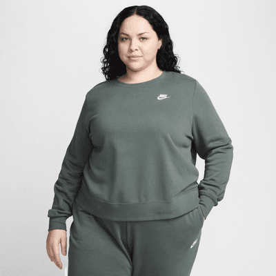 Nike Sportswear Club Fleece Women's 1/2-Zip Sweatshirt (Plus Size).  Nike.com