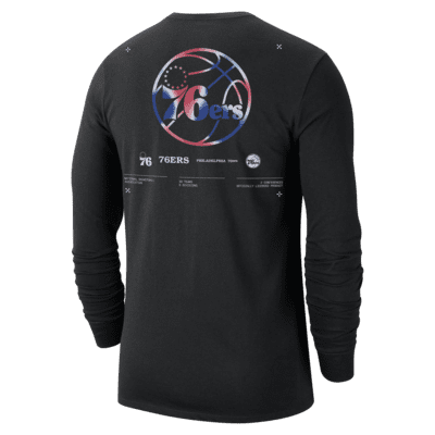 Philadelphia 76ers Men's Nike NBA Long-Sleeve T-Shirt