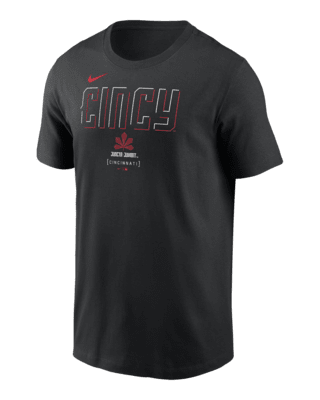 Мужская футболка Cincinnati Reds City Connect Logo Nike MLB