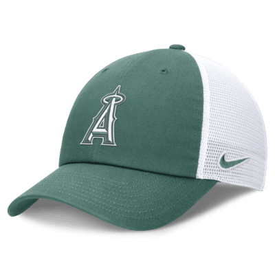 Gorra de rejilla Nike de la MLB ajustable para hombre Los Angeles Angels Bicoastal Club