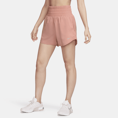 Nike One Women's Dri-FIT Ultra High-Waisted 3" Brief-Lined Shorts