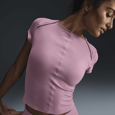 Top a manica corta Dri-FIT Nike Zenvy – Donna