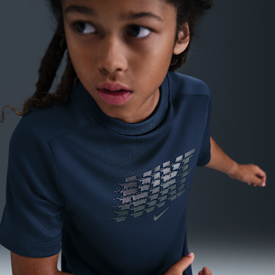 Nike Multi Big Kids' Dri-FIT Short-Sleeve Top