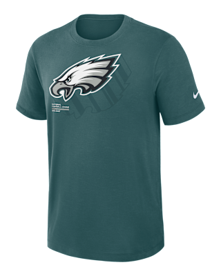 Мужская футболка Philadelphia Eagles Slub Nike Dri-FIT NFL