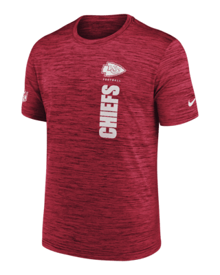 Мужская футболка Kansas City Chiefs Sideline Velocity Nike Dri-FIT NFL