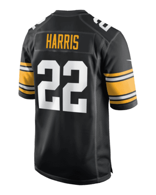 Men's Nike Najee Harris Gray Pittsburgh Steelers Atmosphere Fashion Game Jersey Size: Medium