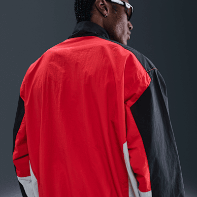 Nike Club Chamarra deportiva de tejido Woven oversized para hombre