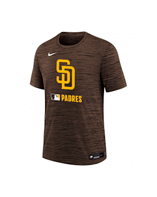 Детская футболка San Diego Padres Authentic Collection Velocity Big Kids’ Nike Dri-FIT MLB