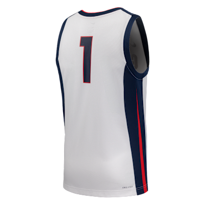 Jersey de básquetbol universitario Nike Replica de Gonzaga para hombre