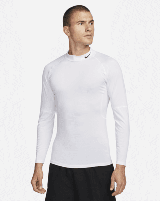 Мужские  Nike Pro Dri-FIT Fitness Mock-Neck Long-Sleeve Top для тренировок