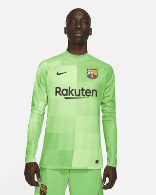Equipación de portero FC Barcelona Camiseta de de manga larga - Hombre. Nike ES