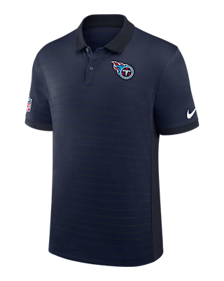 Мужские  Tennessee Titans Sideline Victory Stripe Nike Dri-FIT NFL Polo