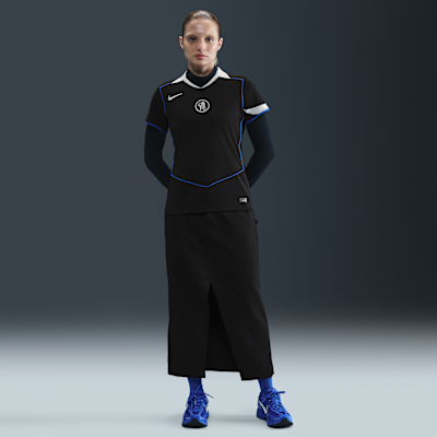 FC Chelsea 2025/26 Stadium Third Total 90 Replika-Fußballtrikot mit Nike Dri-FIT-Technologie (Damen)