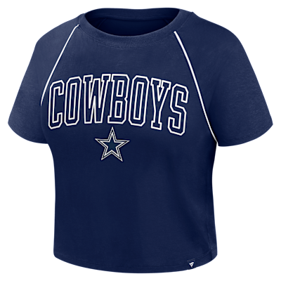 Dallas Cowboys Offensive Scheme Women's Nike NFL Cropped T-Shirt from Nike - $40