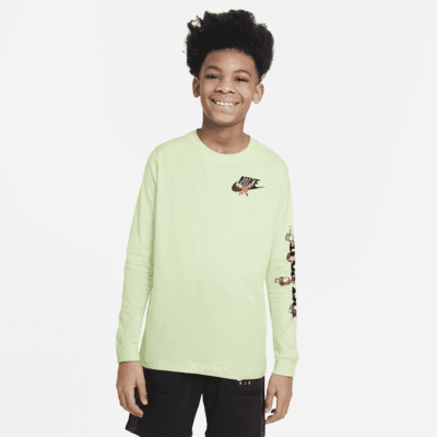 Nike Sportswear Big Kids' (Boys') Long-Sleeve T-Shirt