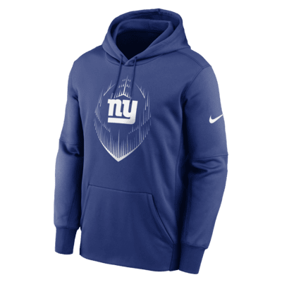 New York Giants Icon Men’s Nike Therma NFL Pullover Hoodie