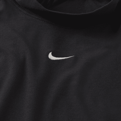 Maskinstrikket Nike Sportswear Chill-bodysuit med korte ærmer til kvinder