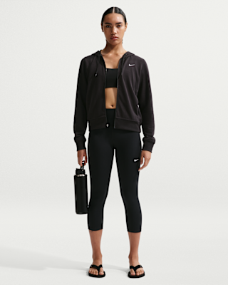 Женские тайтсы Nike One High-Waisted Crop Leggings