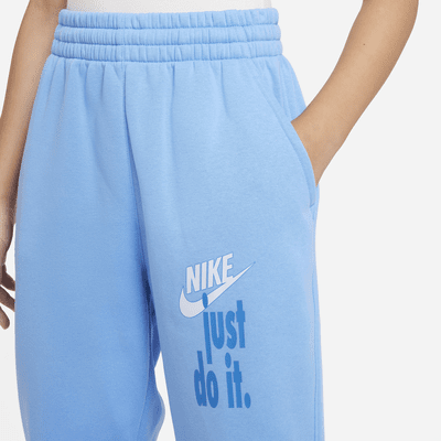 Pants para niña talla grande Nike Sportswear Club Fleece