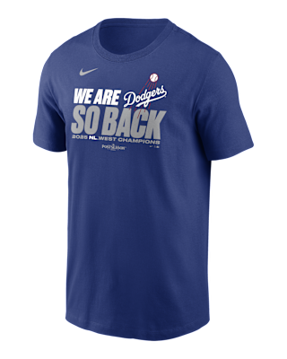 Los Angeles Dodgers 2025 National League West Champions Men's Nike