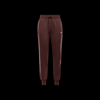 Pants de entrenamiento de tiro medio para mujer Nike Sportswear Phoenix Fleece