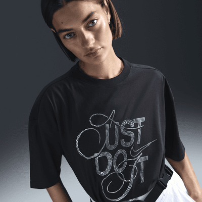 Nike Sportswear extragroßes Kurzarm-T-Shirt (Damen)