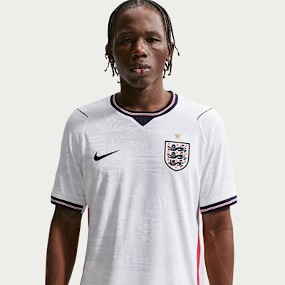 England 2026 Match Home Men's Nike Aero-FIT Soccer Authentic Jersey from Nike - $175