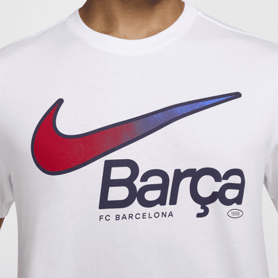 FC Barcelona Swoosh Men's Nike Soccer T-Shirt