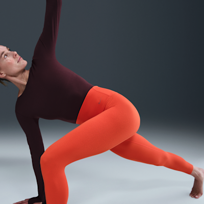 Nike Zenvy Leggings de tiro alto de baja sujeción de 7/8 para mujer