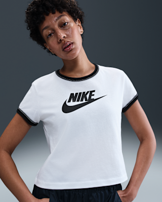 Женская футболка Nike Sportswear Short-Sleeve Ringer
