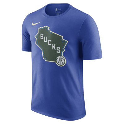 Milwaukee Bucks Essential City Edition Nike NBA-herenshirt