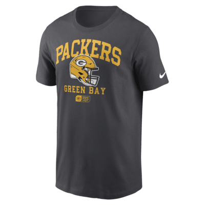 Green Bay Packers Helmet Essential Men's Nike NFL T-Shirt