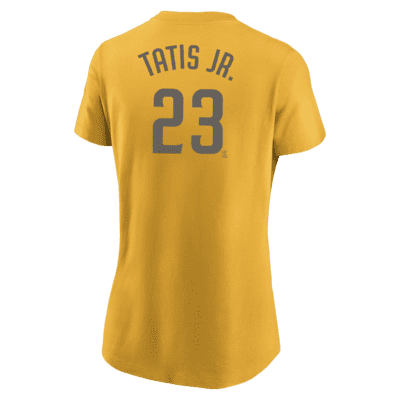 MLB San Diego Padres (Fernando Tatis Jr.) Playera para mujer. Nike.com