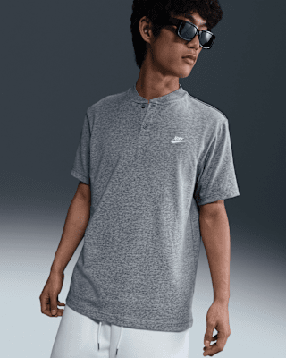 Мужские шорты Nike Club Short-Sleeve Henley