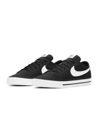 nike court royale canvas black