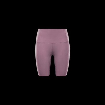 Shorts de ciclista de cintura alta de 20 cm con soporte suave para mujer Nike Zenvy