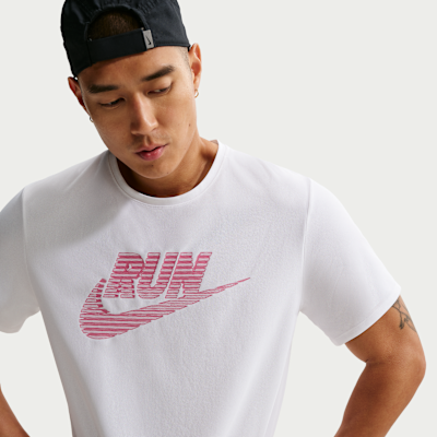 Playera de correr de manga corta Nike Miler Dri-FIT con protección contra los rayos UV para hombre