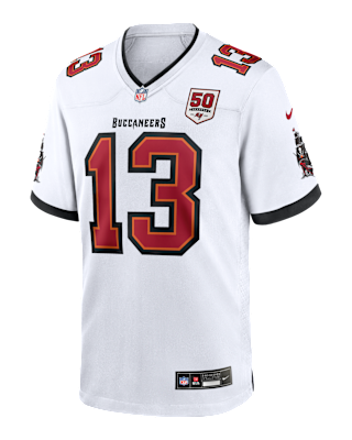 Мужские джерси Mike Evans Tampa Bay Buccaneers 50th Anniversary Nike NFL Game Jersey
