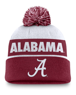 Мужские  Alabama Crimson Tide Primetime Peak Nike College Cuffed Pom Beanie