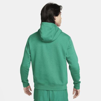 Sudadera con gorro sin cierre con estampado para hombre Nike Sportswear Club Fleece