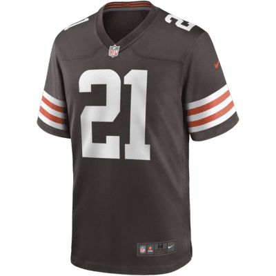 NFL Cleveland Browns (Denzel Ward) Men's Game Football Jersey