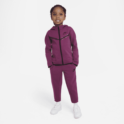 Nike Sportswear Tech Fleece Toddler Zip Hoodie and Pants Set