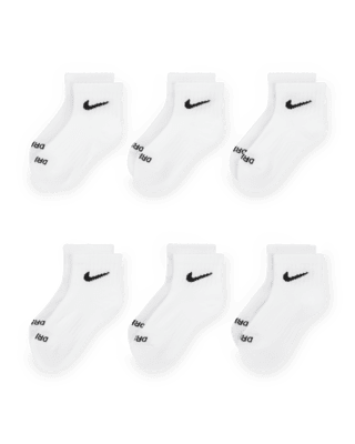 Детские носки Nike Dri-FIT Performance Basics Little Kids' Ankle Socks (6 Pairs)