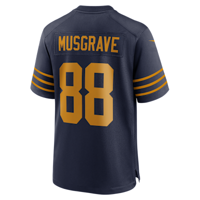 Luke Musgrave Green Bay Packers Men's Nike NFL Game Jersey