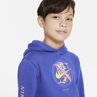 Nike Sportswear Club Fleece Big Kids' Pullover Hoodie