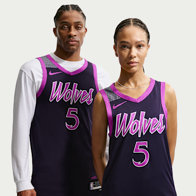 Anthony Edwards Minnesota Timberwolves City Edition Men's Nike Dri-FIT ADV NBA Authentic Jersey