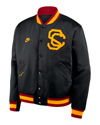 Мужская куртка USC Legacy Nike College Full-Snap Bomber