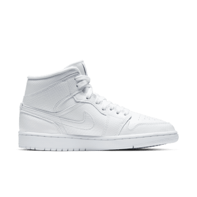 jordan air 1 mid white womens